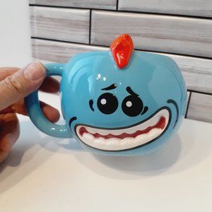RARE Rick & Morty Coffee Mug 3D Adult Swim Cartoon